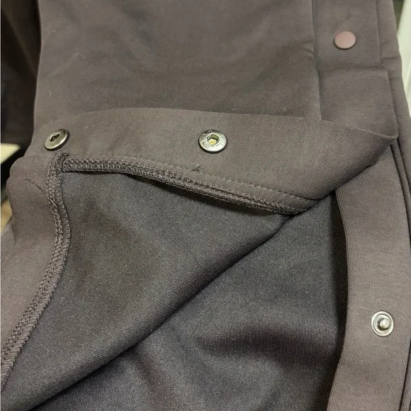 SKIMS Nike Brown Snap away Sweatpants Sz S - Picture 7 of 8